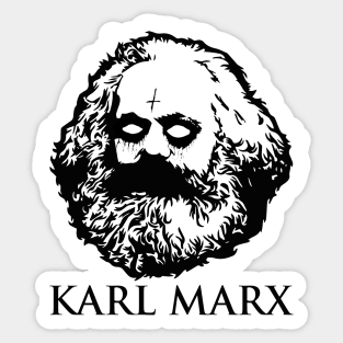 BLACK METAL MARX Sticker